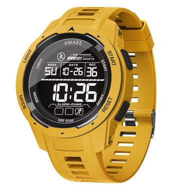 Elevate Your Style with the 8105 Digital Sports Watch - 50M Waterproof LED Stopwatch! - Shark & Sapphire